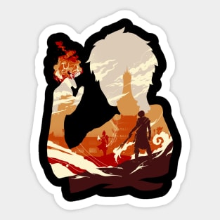 Fire Bender Zuko Sticker